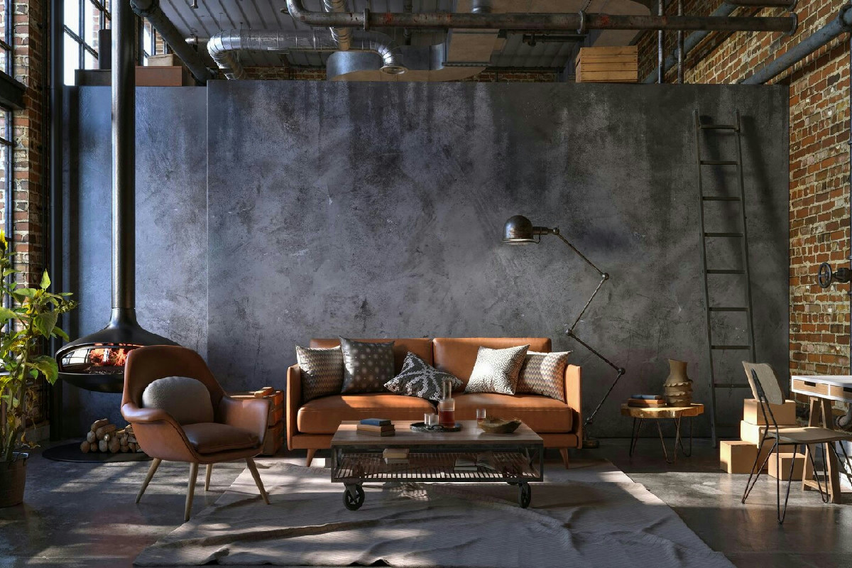 Il carattere unico del cottage industriale trasforma anche l’ambiente urbano più moderno