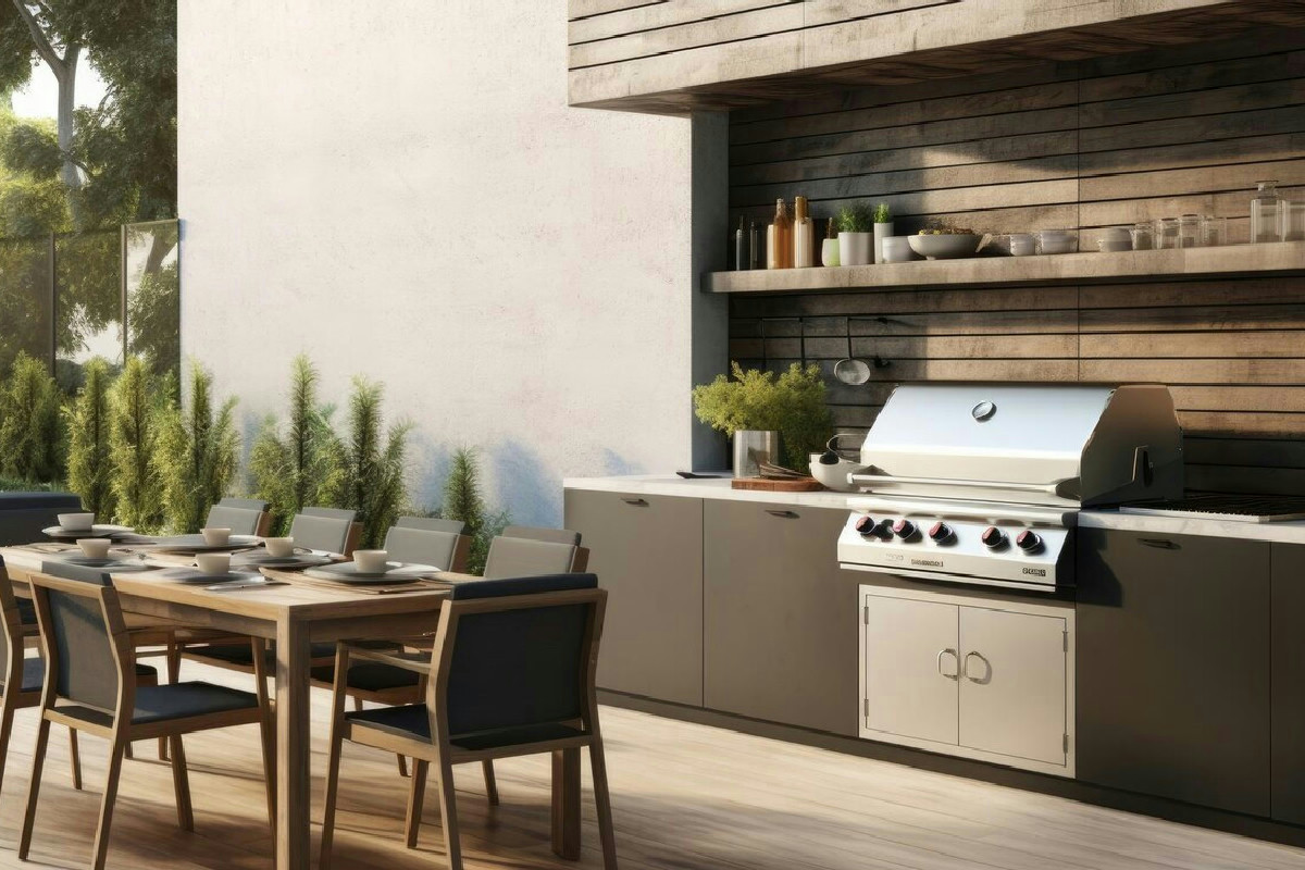 Il giardino si trasforma in cucina: idee per pranzi all’aperto con barbecue e forni dedicati
